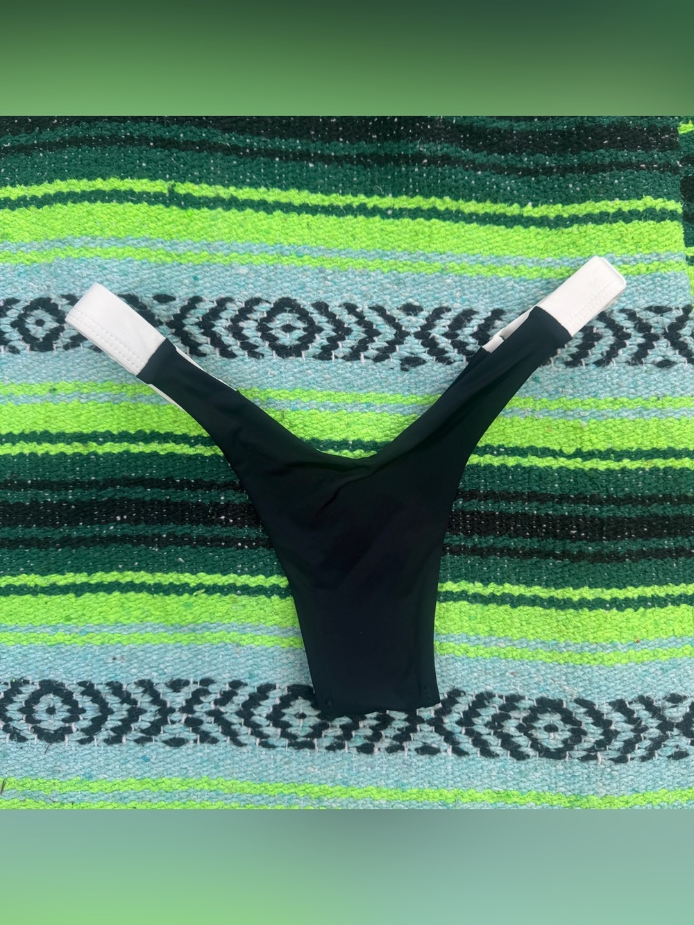 ONEONE Skimpy Elena bottom cape black and white bikini bottom